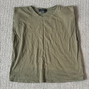 Sanctuary Olive Green Muscle Tee